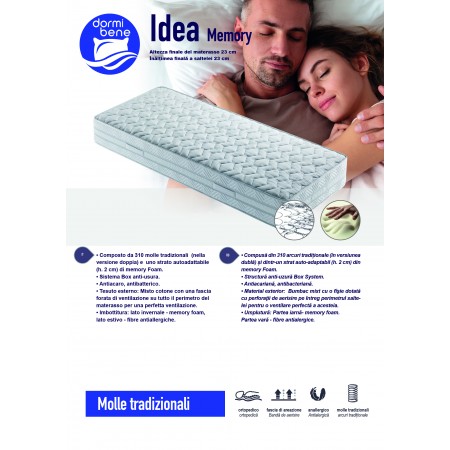 Idea Memory h 23 см L 200x90 (см) A-12 Idea Memory h 23 см L 200x90 (см) A-12